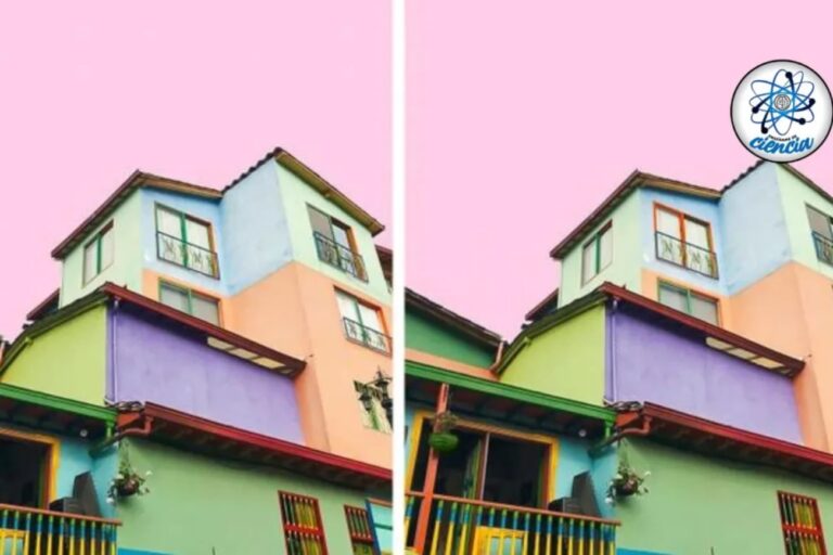 Acertijo visual para expertos: encontrá las tres diferencias en las casas