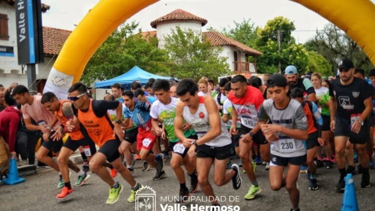 Valle Hermoso: se realizó la primera edición de la Experiencia Valle Running