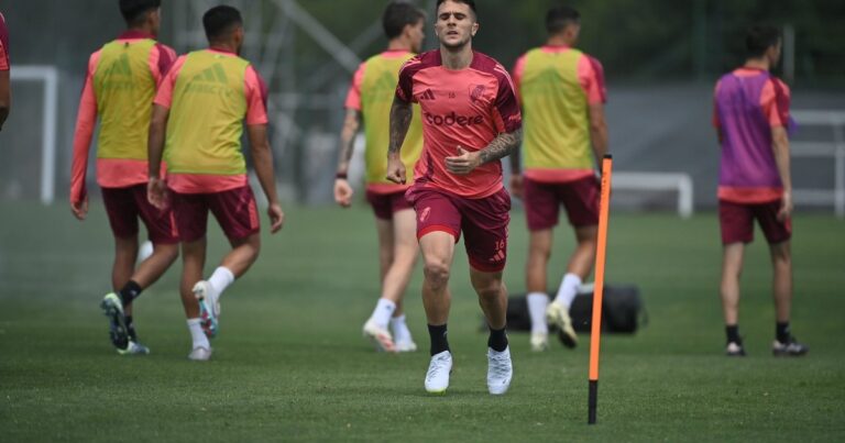 Mucho, Bustos: los números de su auspicioso primer semestre en River en un puesto sensible