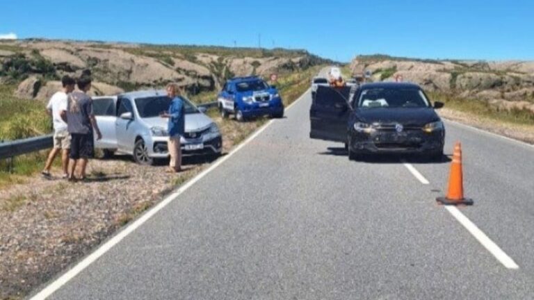 Accidente en Las Altas Cumbres: Choque entre dos vehículos