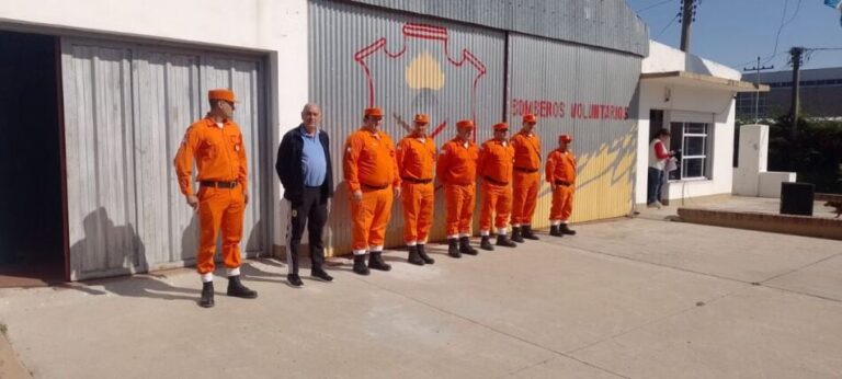 Auditaron el cuartel de bomberos de Santa Eufemia