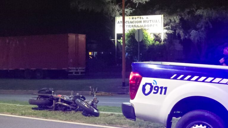 Falleció el motociclista que había sufrido un grave accidente en el ingreso a Carlos Paz