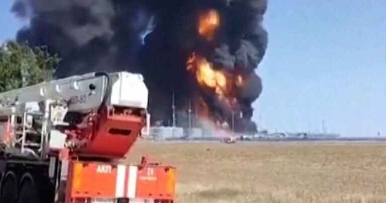 La Fuerza Aérea de Ucrania atacó una planta de combustible para misiles balísticos en la región rusa de Rostov