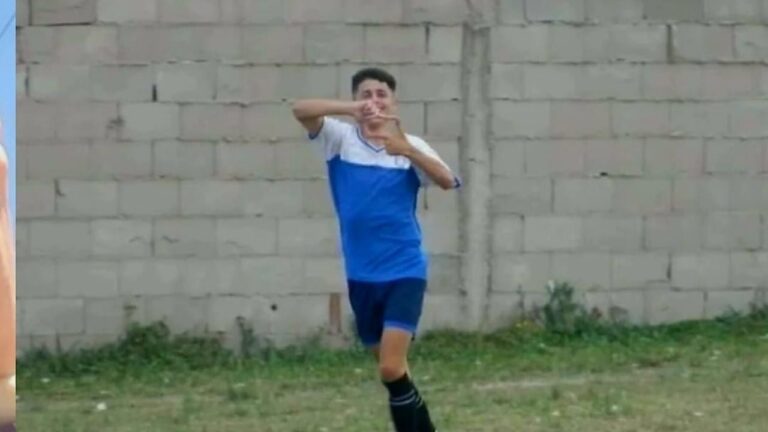 Tristeza por la muerte de un joven de Villa San Nicolás