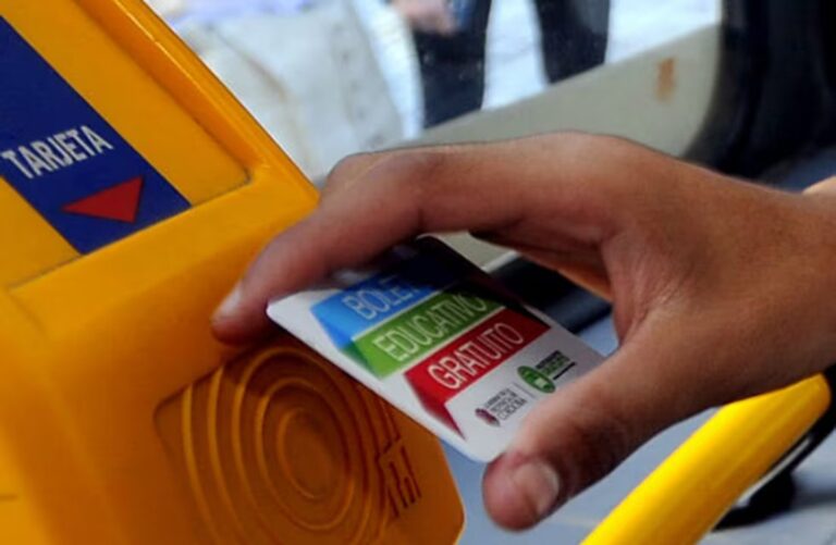 Viernes 27, último día para usar el Boleto Educativo Gratuito en Córdoba