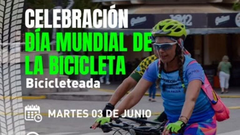 La Falda: invitan a festejar el día mundial de la bicicleta