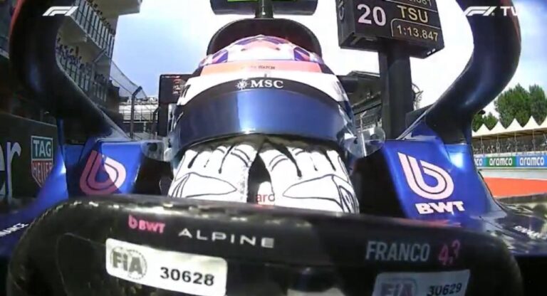 Un problema de caja frustra la clasificación de Colapinto, que se llevó la pole Piastri