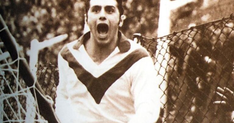 Murió Pichino Carone, ex goleador de Vélez