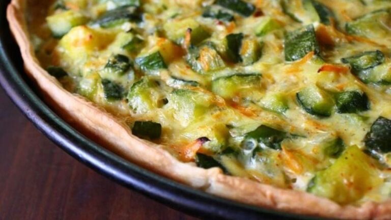 Tarta de zapallitos: saludable y económica