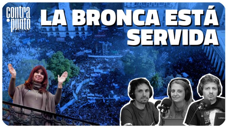 La bronca esta servida: 150 mil personas en Plaza de Mayo