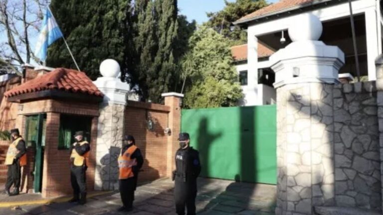 Realizaron un operativo en la Quinta de Olivos por una amenaza de bomba