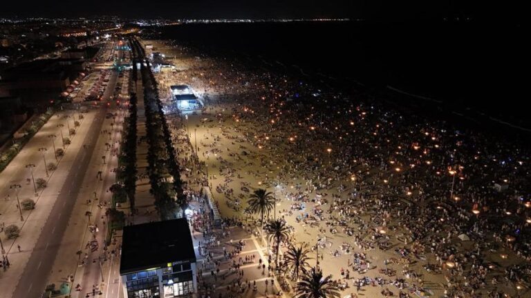 Investigan una violación a una menor en una playa de Valencia durante la noche de San Juan