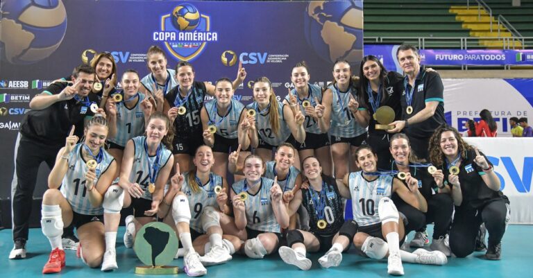 Las Panteras se consagraron campeonas de la primera Copa América de la historia