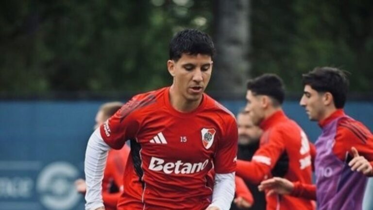 Sebastián Driussi se recupera de la lesión: cómo está y cuándo podría volver a jugar en River