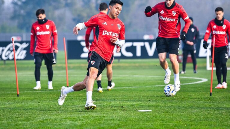 Maximiliano Salas se entrenó en River: Gallardo lo quiere de arranque ante Platense