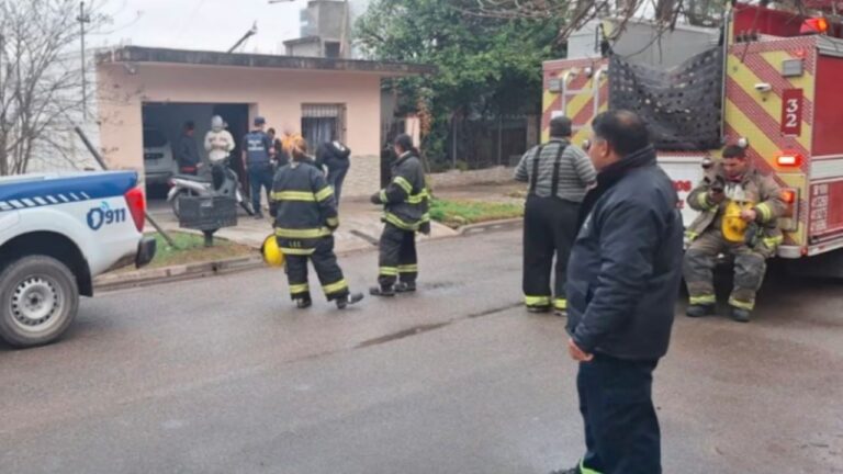 Dos hombres resultaron con quemaduras tras el incendio de una garrafa en una vivienda