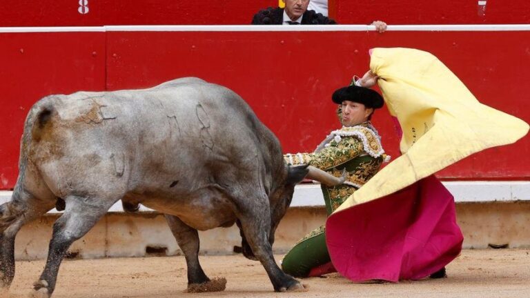 Tarde de emociones fuertes en Pamplona con los muy serios y exigentes «escolares»