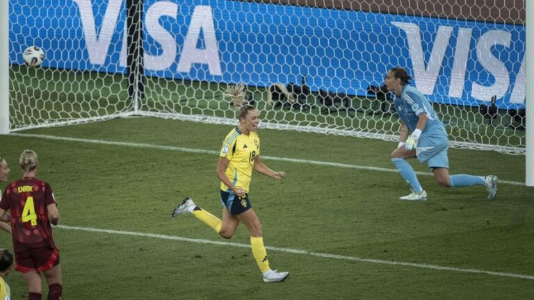 Suecia da un golpe de autoridad camino de los cuartos de final