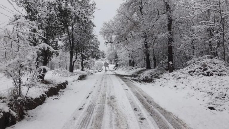 Qué día podría haber nevadas en las sierras de Córdoba