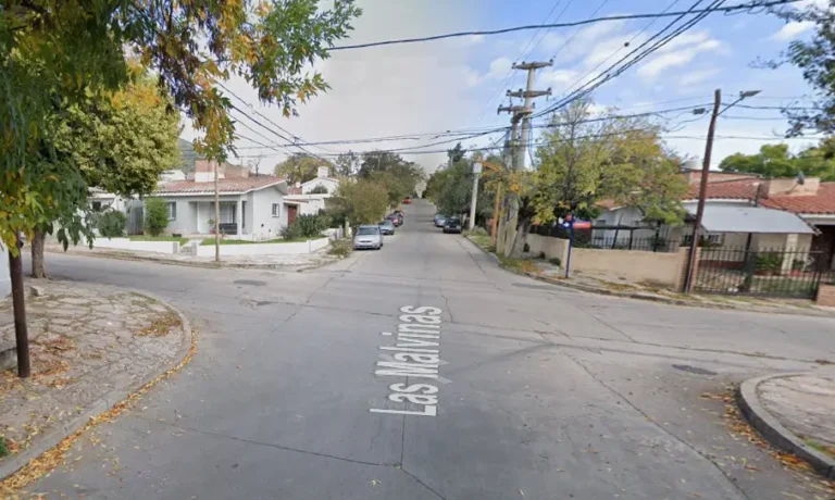 Vio por las cámaras como un menor intentó ingresar a una casa y la policía lo atrapó