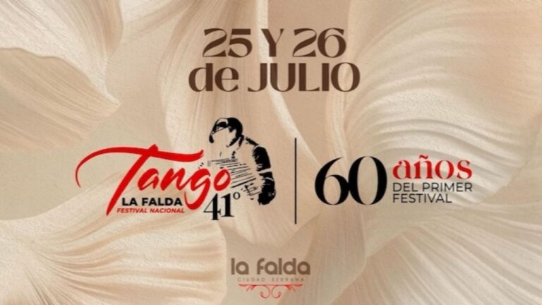 La Falda se viste de fiesta para recibir al Festival Nacional de Tango