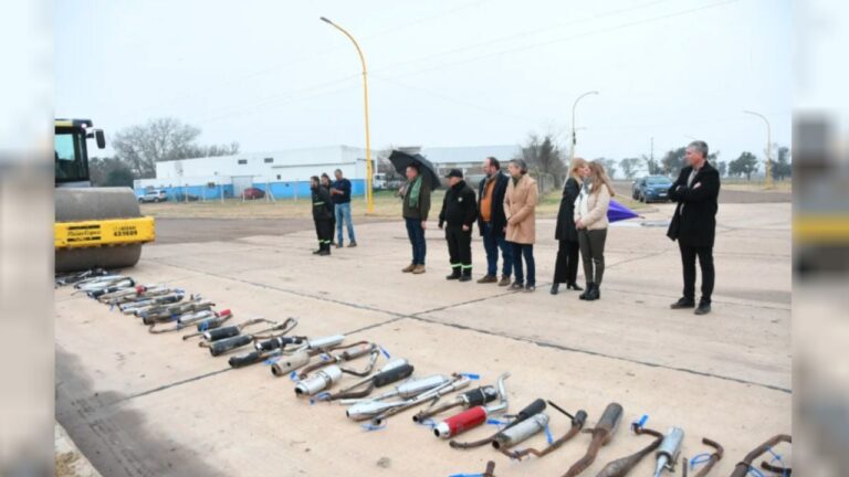 Alivio para los vecinos: destruyeron 248 escapes ilegales en San Francisco