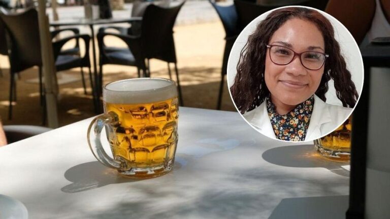 Isabel Merino, inmunonutricionista: Por cada 250ml de cerveza, el cuerpo puede perder hasta 1litro de agua