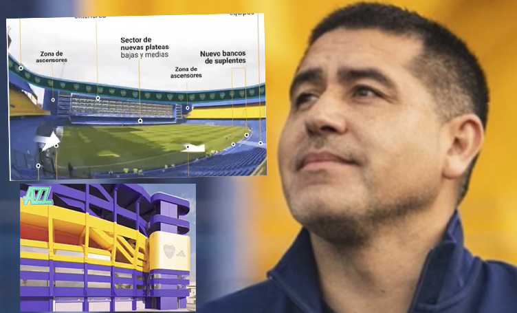 Atención Boca! Así será la nueva Bombonera de 100 millones de dólares que anunciará Riquelme: «83.000 espectadores»