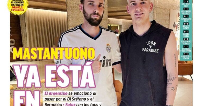 Cómo serán las próximas horas de Mastantuono en Madrid esperando cumplir los 18 años?
