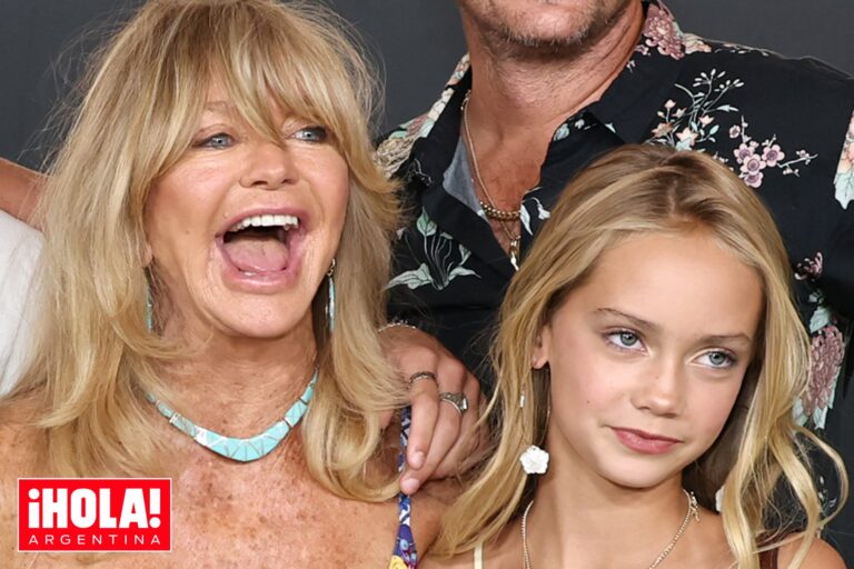 Como dos gotas de agua! Goldie Hawn tiene su versión mini: su nieta Rio Hudson