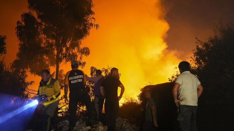 Activos dos nuevos incendios en los municipios de Forcarei (Pontevedra) y O Saviñao (Lugo)