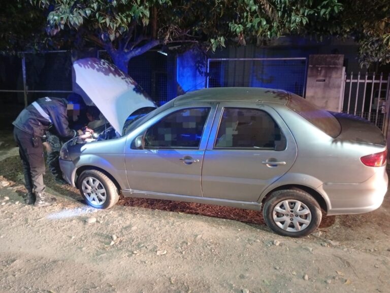 Carlos Paz: Encontraron un auto robado hace pocos días en Córdoba