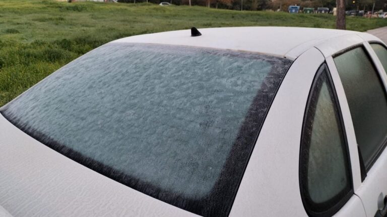El Cóndor se convirtió en el lugar más frío de las sierras de Córdoba