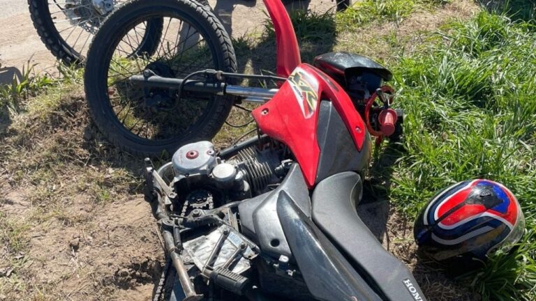 Control policial terminó en persecución: un motociclista con drogas detenido
