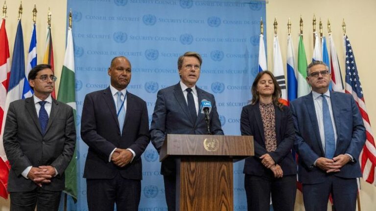 Los miembros europeos del Consejo de Seguridad instan a Israel a dar marcha atrás en su plan para extender la ofensiva en Gaza