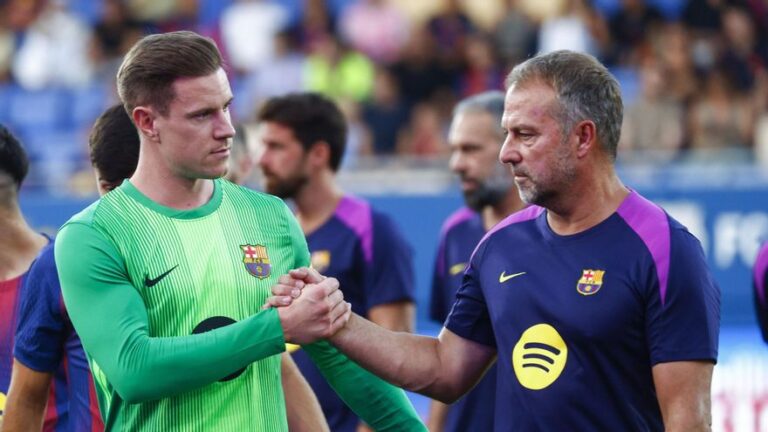 Ter Stegen, aplaudido en el Gamper: «Ha sido importante solucionar el tema entre el club y yo»