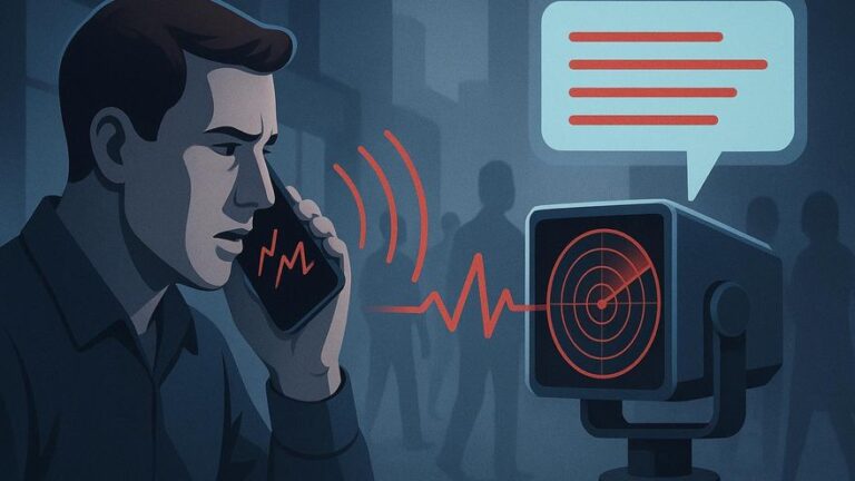 Crean un radar inteligente que convierte las vibraciones del móvil en palabras legibles