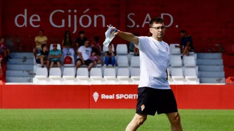 El Sporting perfila el equipo que abrirá la Liga enfrentándose al Córdoba CF