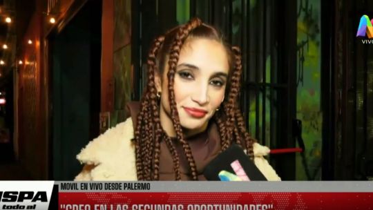 Exclusivo de ‘ISPA’: Melody Luz aseguró que con Alex Caniggia están «buscando» que el reencuentro les «haga bien»