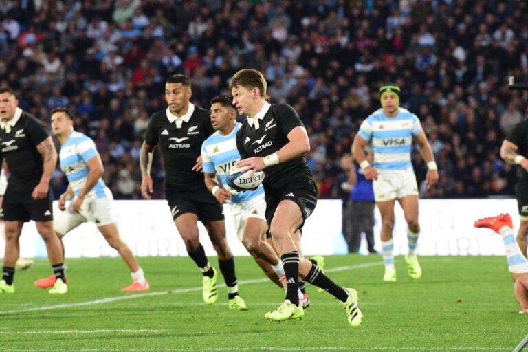 Los Pumas cayeron por 41-24 ante los All Blacks en Córdoba
