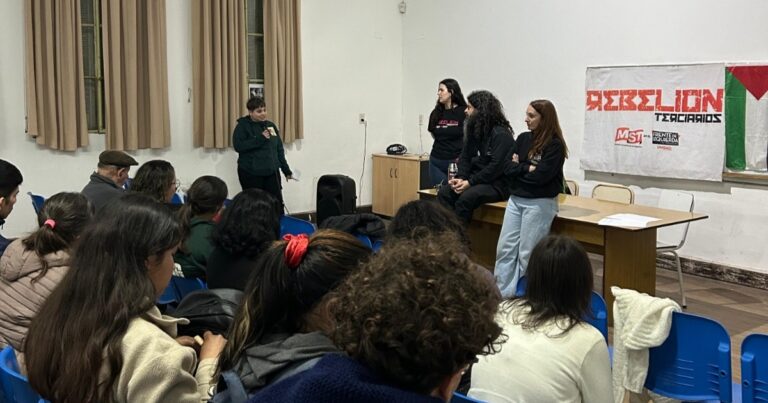 Santa Fe. Proyección y debate por Palestina en el Brown