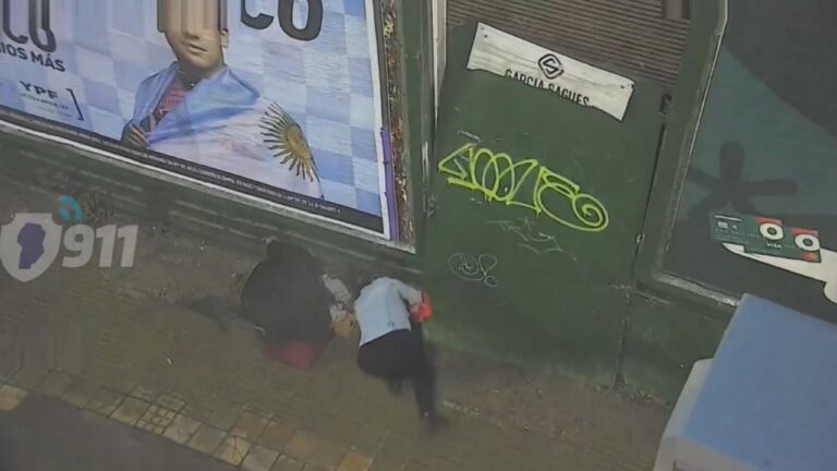 Una mujer fue filmada forzando una obra en construcción y terminó detenida