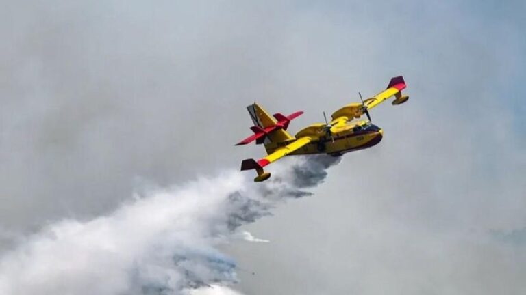 Blackhawks, drones y bomberos del extranjero: así es el ejército internacional que lucha contra el fuego en España