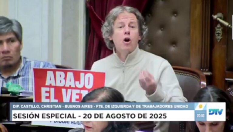 Christian Castillo cruzó durísimo a De Loredo: «Felpudeaste todo el año, basta de dar vueltas!»