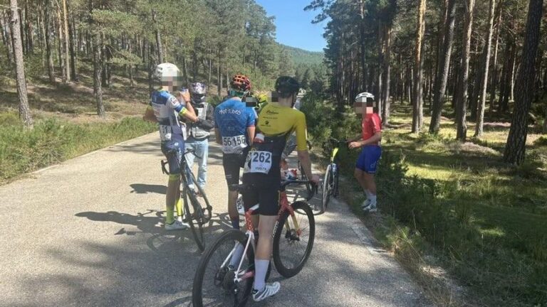 Muere un ciclista durante una carrera junior en Soria