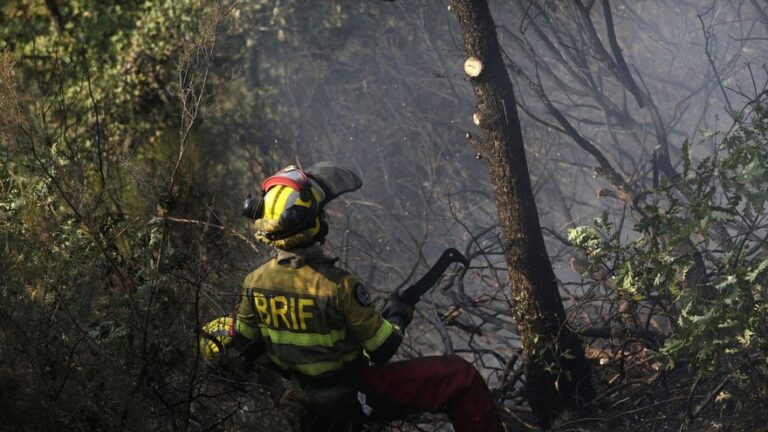 Bomberos y medios aéreos siguen trabajando aún en 14 incendios en Asturias, Galicia y Castilla y León