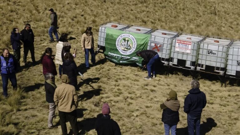 La Cumbre y Los Cocos instalaron puestos de agua en altura para combatir incendios