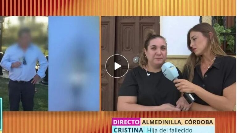 La hija del fallecido en Almedinilla: «Eran amigos de toda la vida, nunca podríamos haber imaginado que haría algo así»