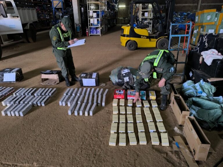Corrientes: trasladaban mercadería de contrabando valuada en 355 millones de pesos