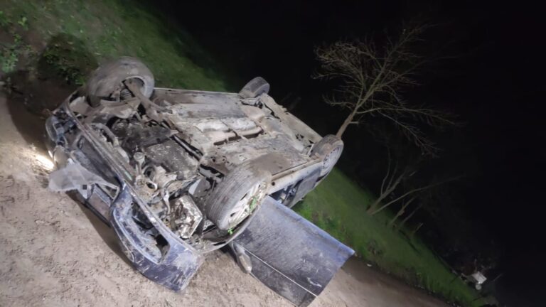 Se dio vuelta con un Vento y murió en General Levalle